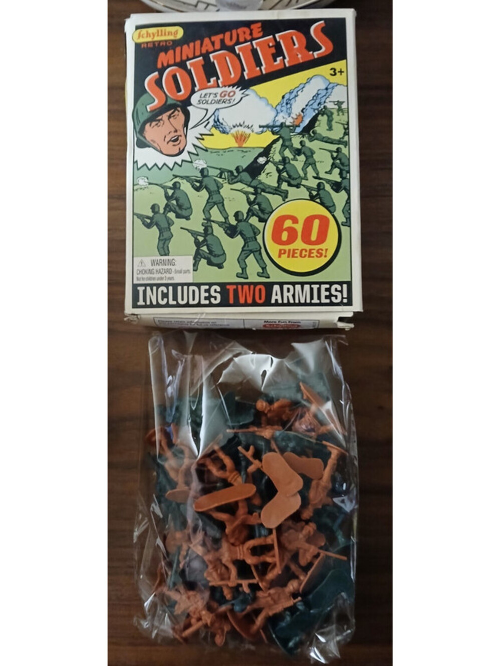 Schylling Retro Miniature Soldiers Box Set